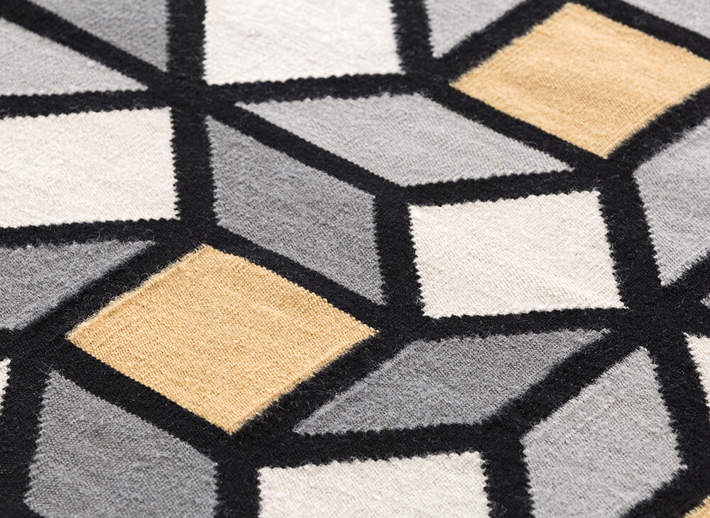 GAN Parquet Rhomb Rug