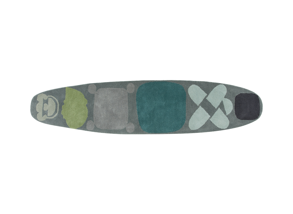GAN Surf Race Rug