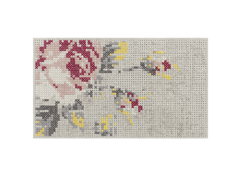 GAN Canevas Flowers Rugs