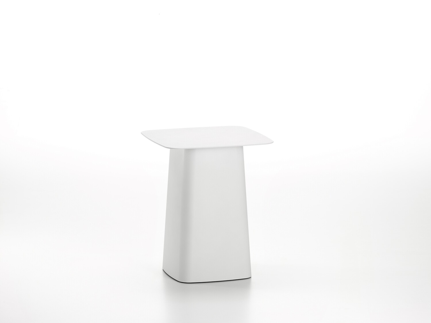 Vitra Metal Side Table, Size: Small, Colour: Galvanized