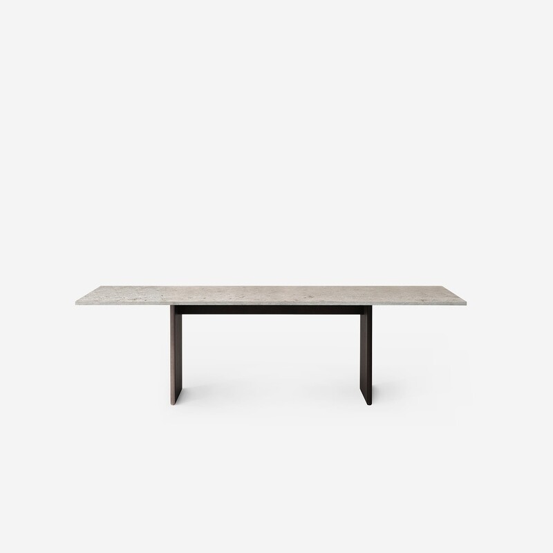 Vipp Cabin Square Table w/ Stone Top