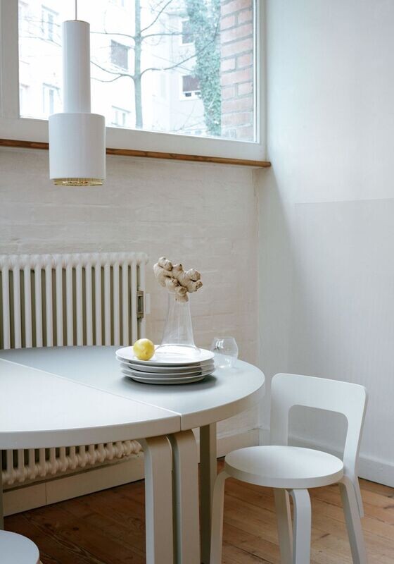 Artek Aalto Table half-round