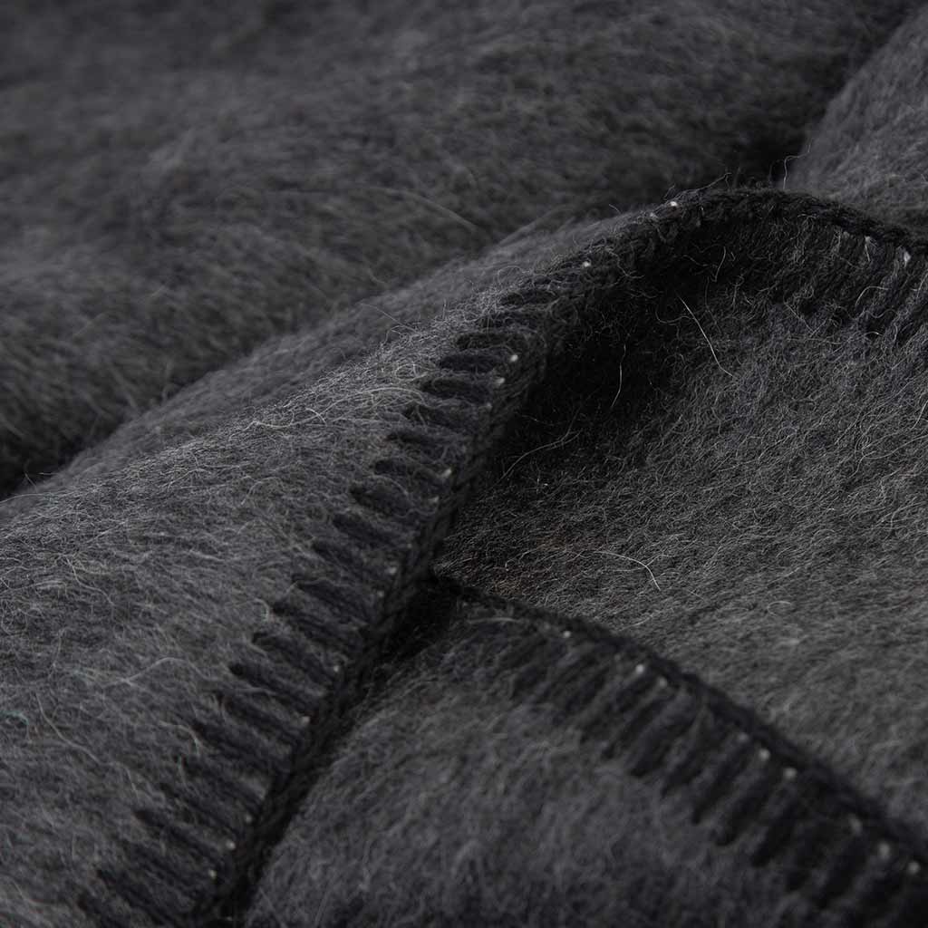 Blacksaw The Siempre Recycled Blanket  - Speakeasy charcoal