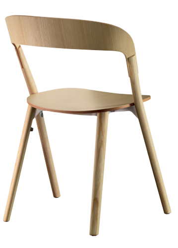 Magis Pila Chair, Finish: Natural Ash