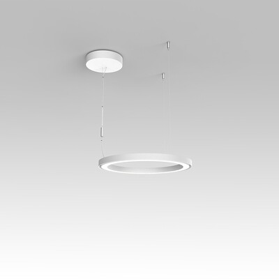 Ripple Suspension Lamp, Diameter Size and Control Type: 50CM (Dimmable 0-10V)