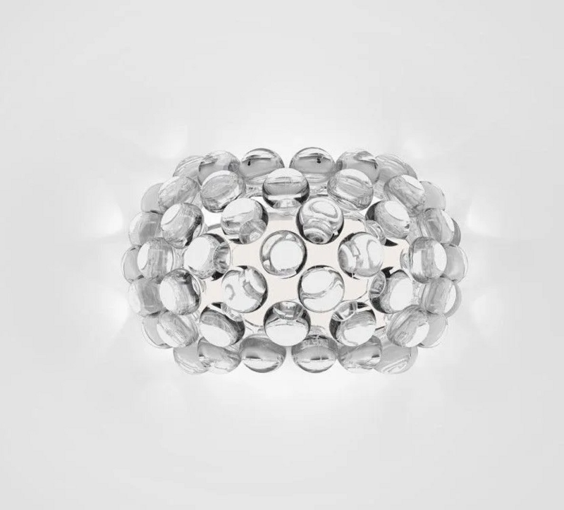 Foscarini Caboche Wall Lamp, Color: Transparent