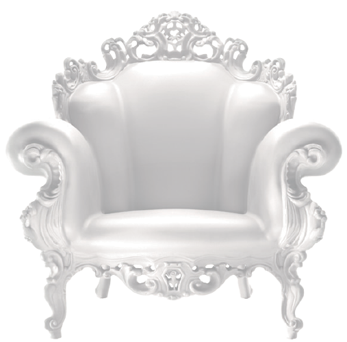 Magis Proust Lounge Chair, Colour: White