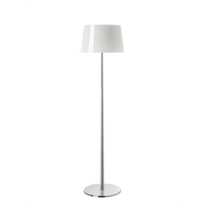 Foscarini Lumiere XXL Floor Lamp, Frame Finish: Aluminum, Diffuser Color: White