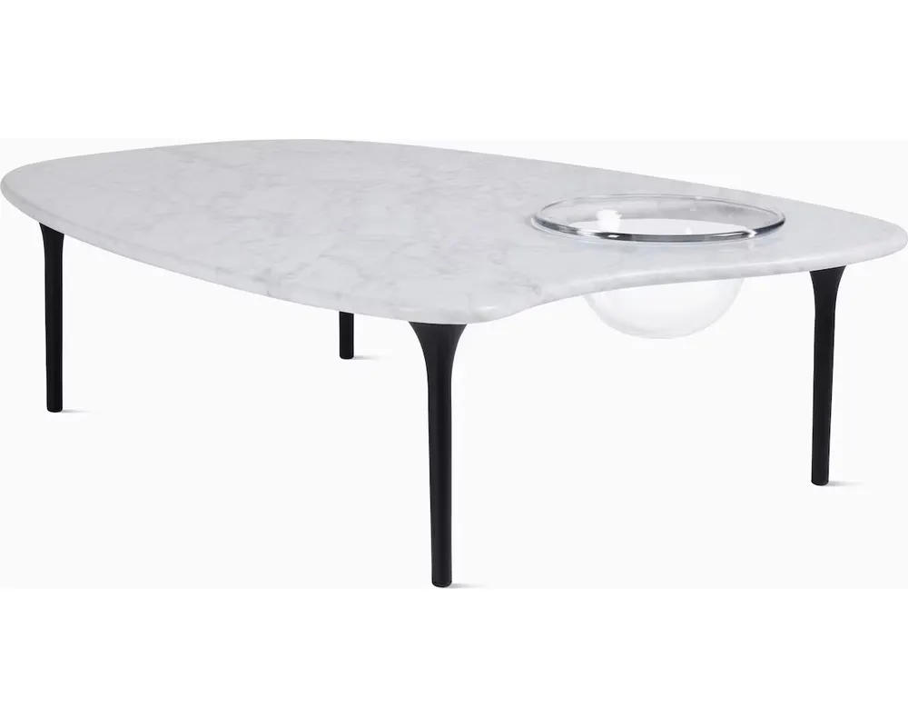 Herman Miller Cyclade Table, Size: Low, Style: With Bowl