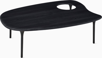 Herman Miller Cyclade Table, Size: Low, Colour: Ebonized