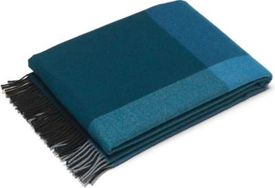 Vitra Blanket Color Block Black Blue