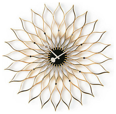 Vitra Sunflower Birch Clock