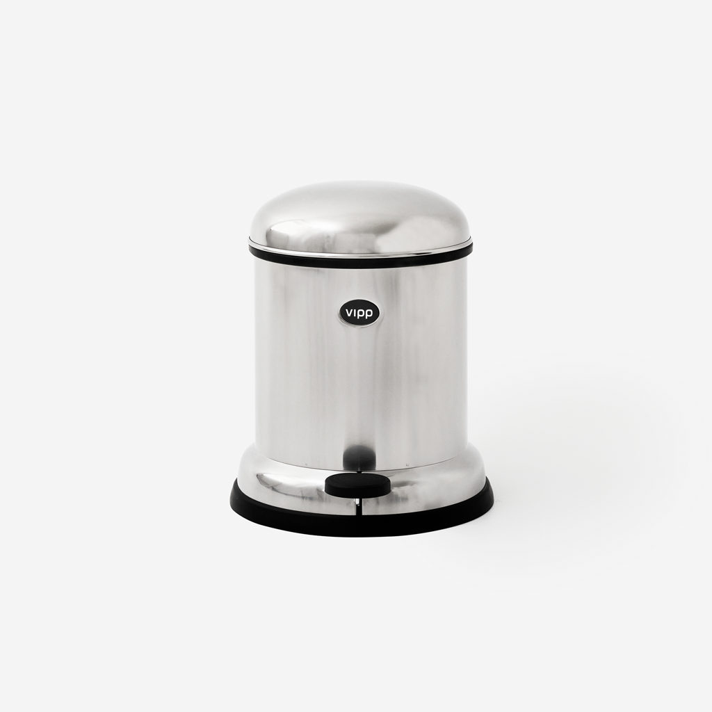 Vipp 13 Bin, Colour: Stainless steel