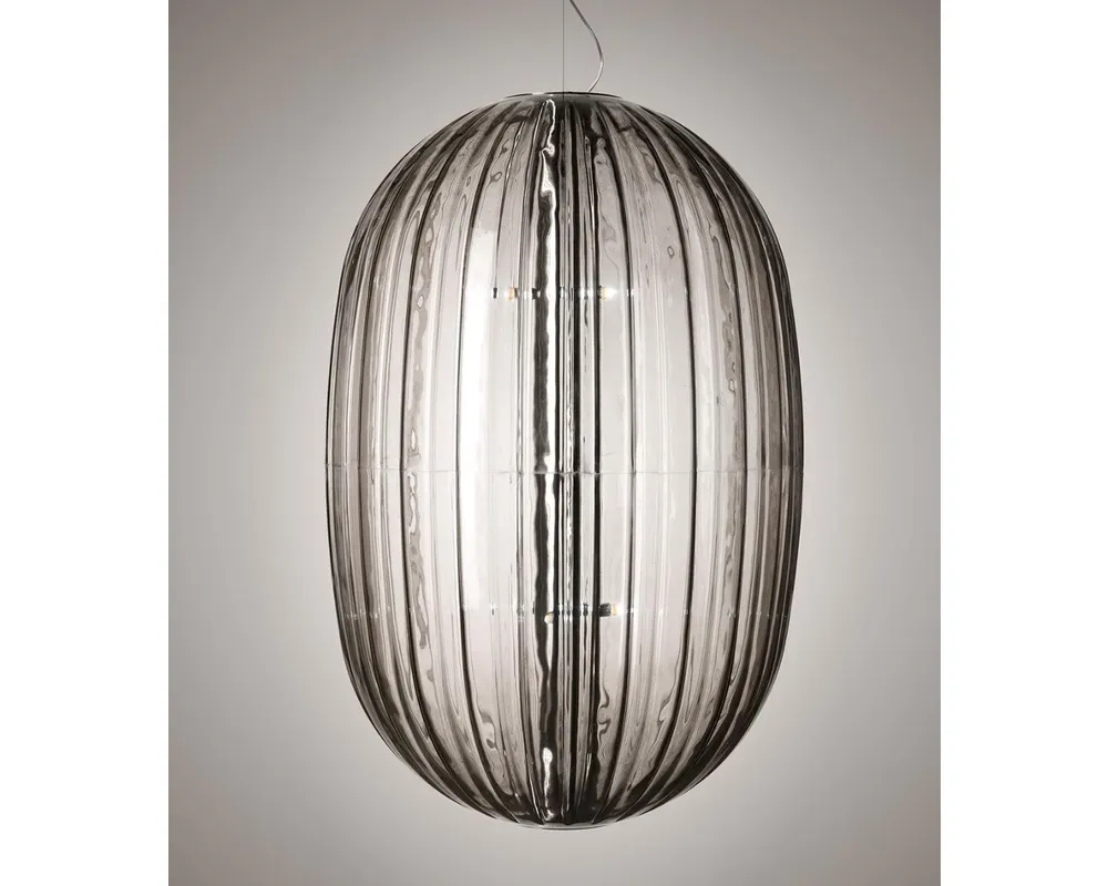 Foscarini Plass Grande Suspension Lamp, Colour: Grey
