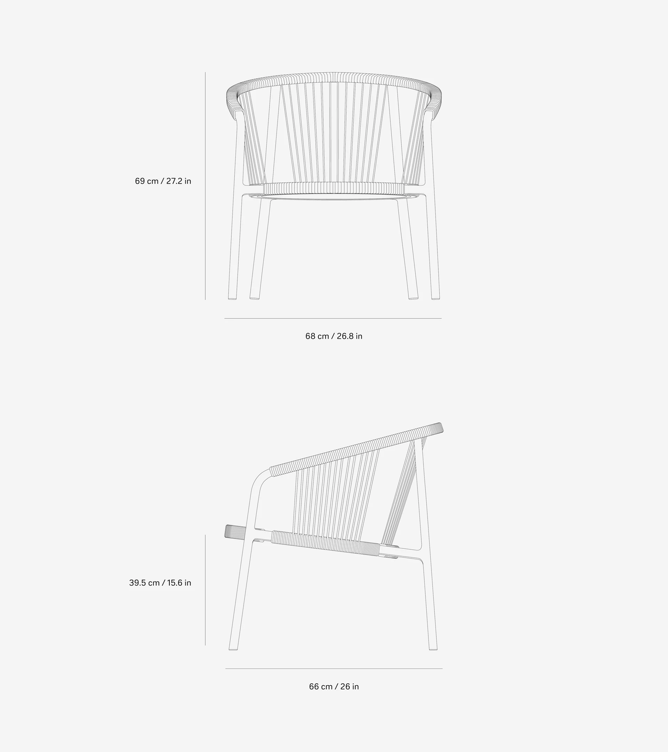 Vipp Lagrasse Lounge Chair