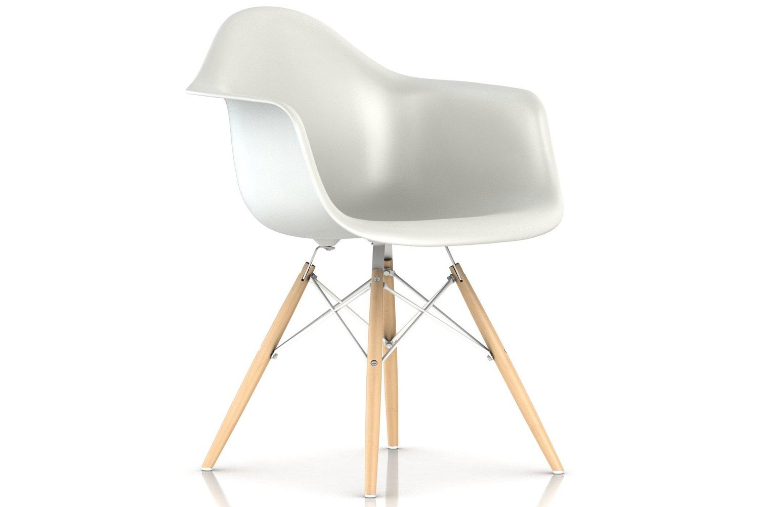 Herman Miller® Eames® Molded Plastic Armchair Dowel Base