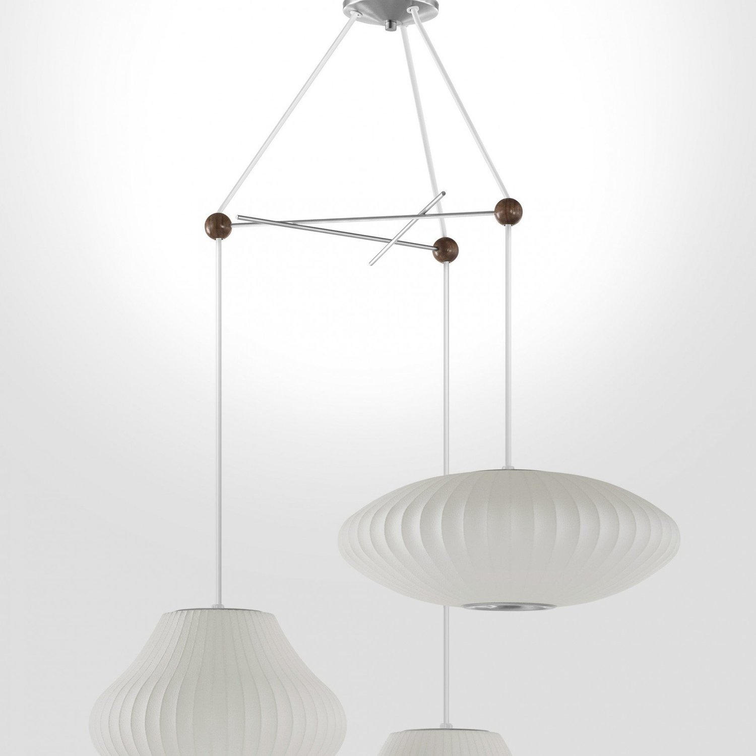 Herman Miller® Nelson® Triple Bubble Lamp Fixture