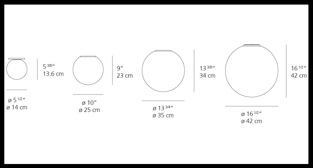 Artemide Dioscuri Wall/Ceiling Lamp
