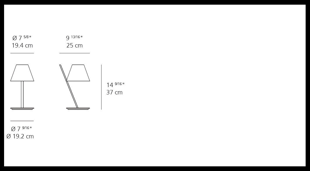 Artemide La Petite Table Lamp
