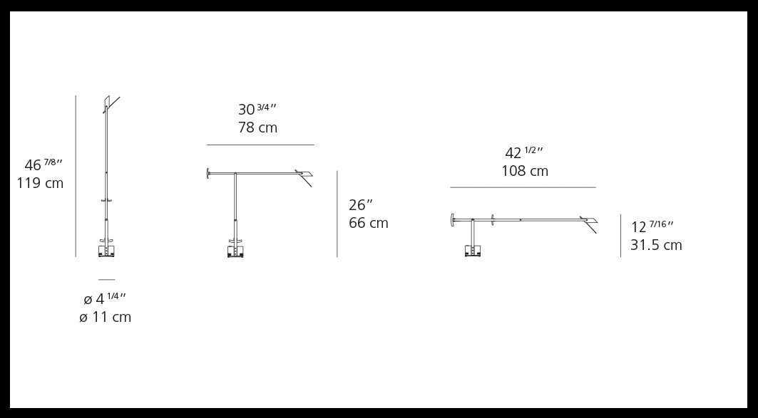 Artemide Tizio Classic Table Lamp