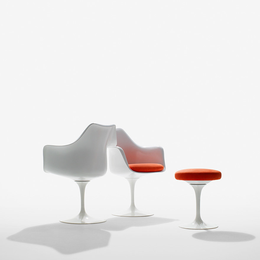 Knoll Tulip Swivel Stool