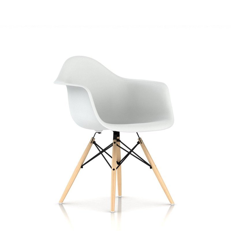 Herman Miller® Eames® Molded Plastic Armchair Dowel Base