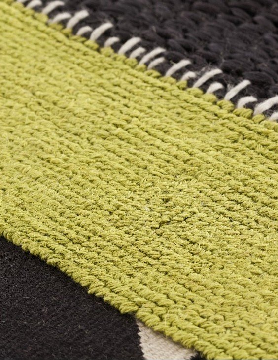 GAN Rustic Chic Geo Rug