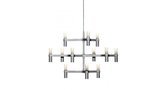 Nemo Crown Minor Suspension Lamp, Colour: Polished Aluminum