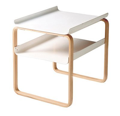 Artek Side Table 915, Finish: White Lacquered Top