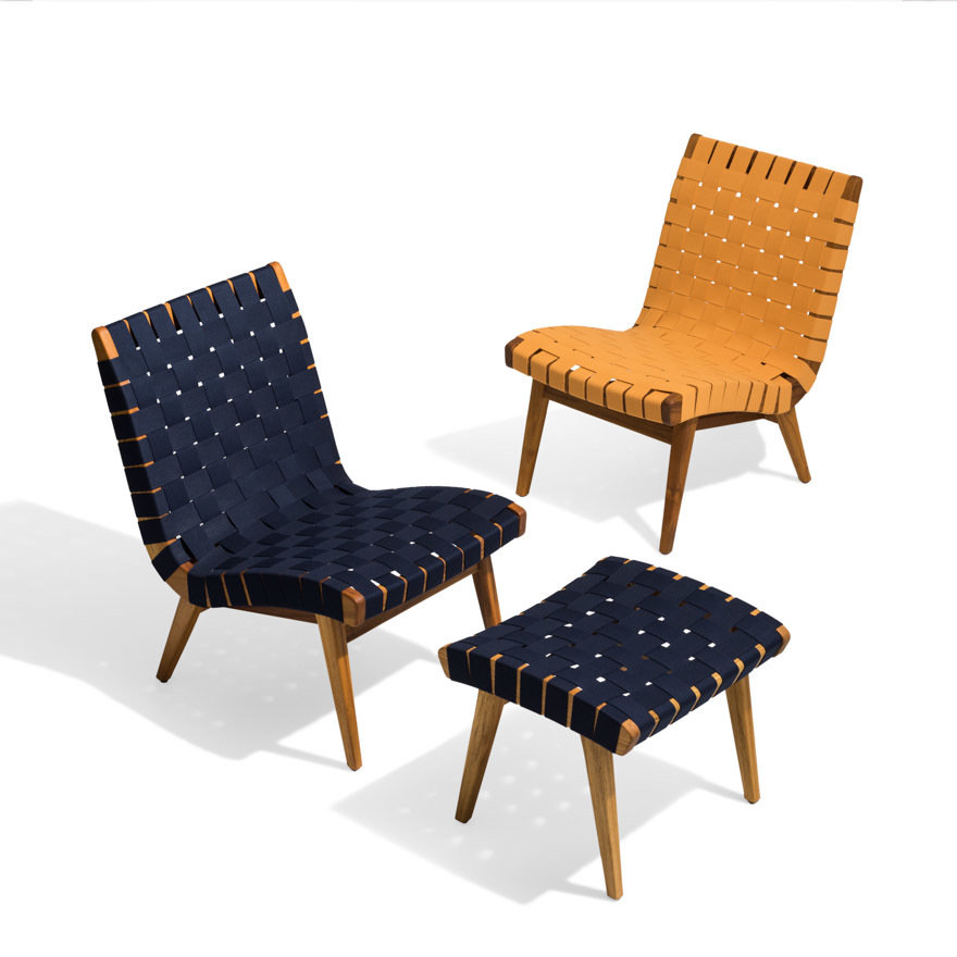 Knoll Risom Outdoor Lounge Chair