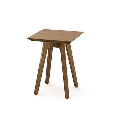 Knoll Risom Outdoor Side Table, Shape: Square