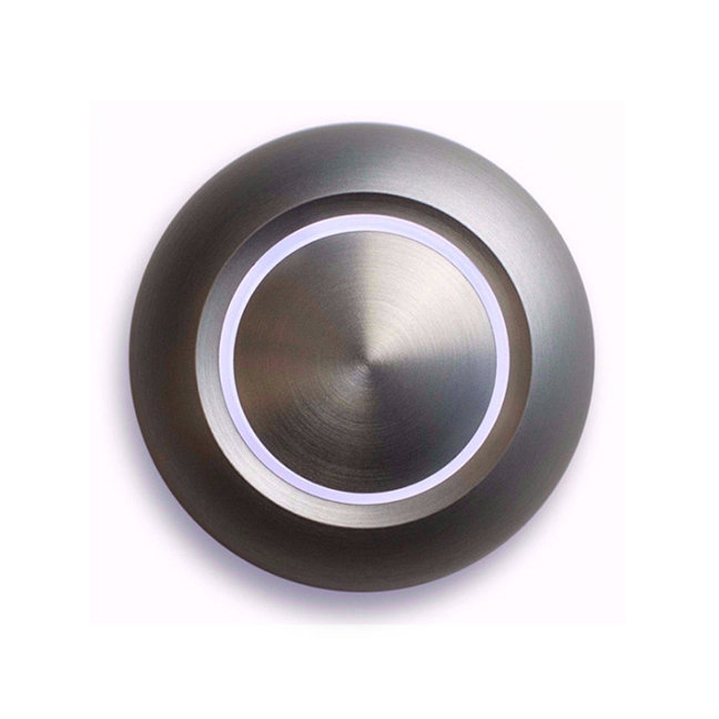 Spore True Aluminum Doorbell Button, Colour: White