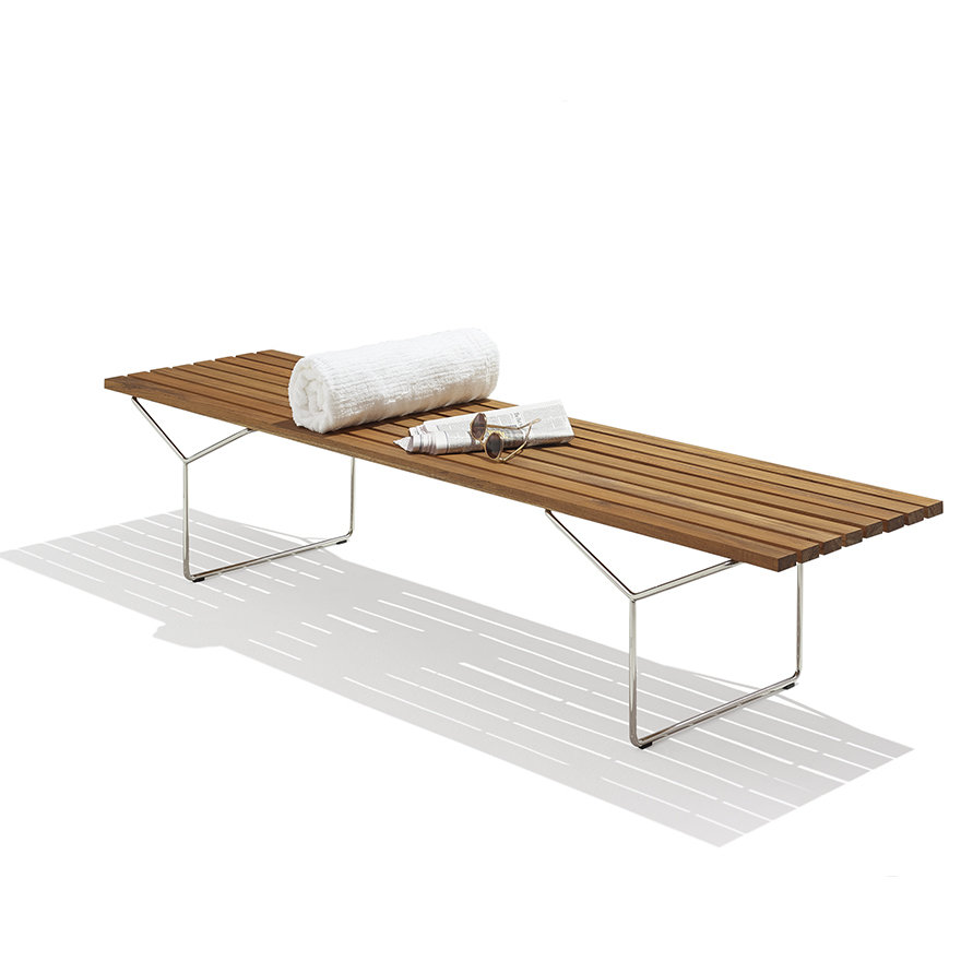 Knoll Outdoor Bertoia Bench