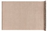 GAN Garden Layers Diagonal Rug, Size: 90 x 200 cm (2'11" x 6'7"), Colour: Almond-Ivory