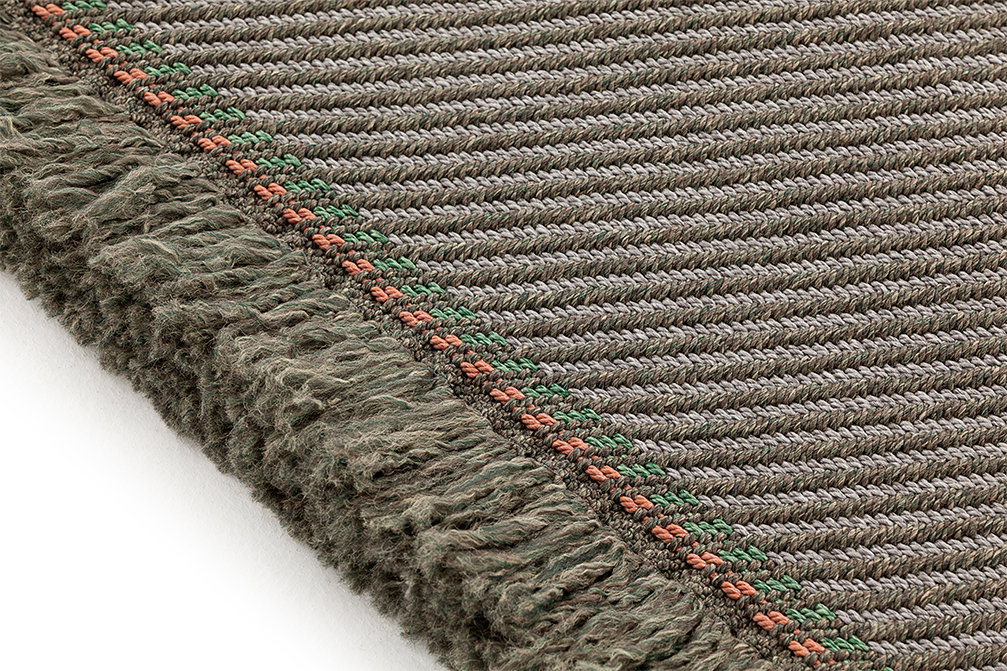 GAN Garden Layers Diagonal Rug