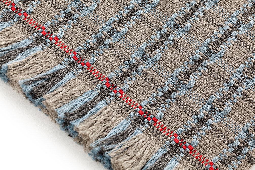 GAN Garden Layers Checks Rug