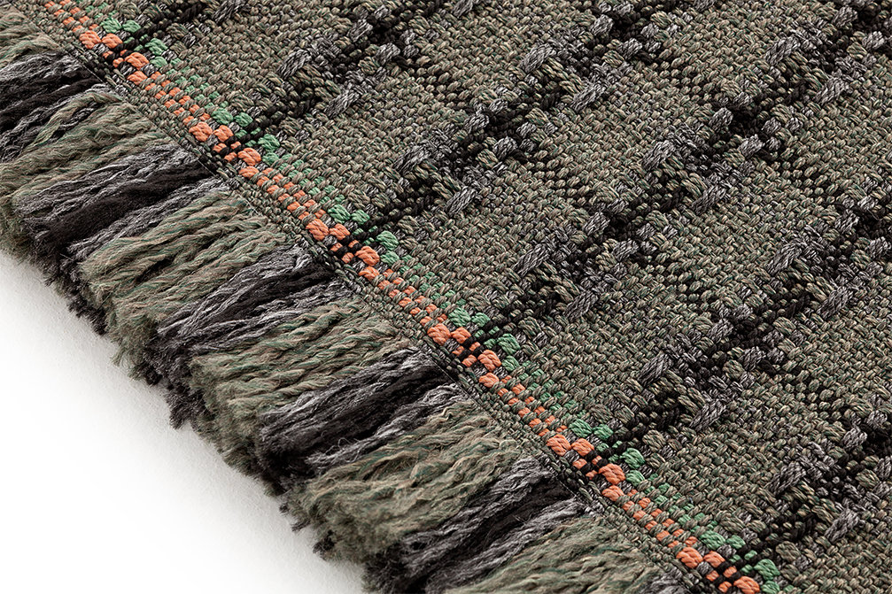 GAN Garden Layers Checks Rug