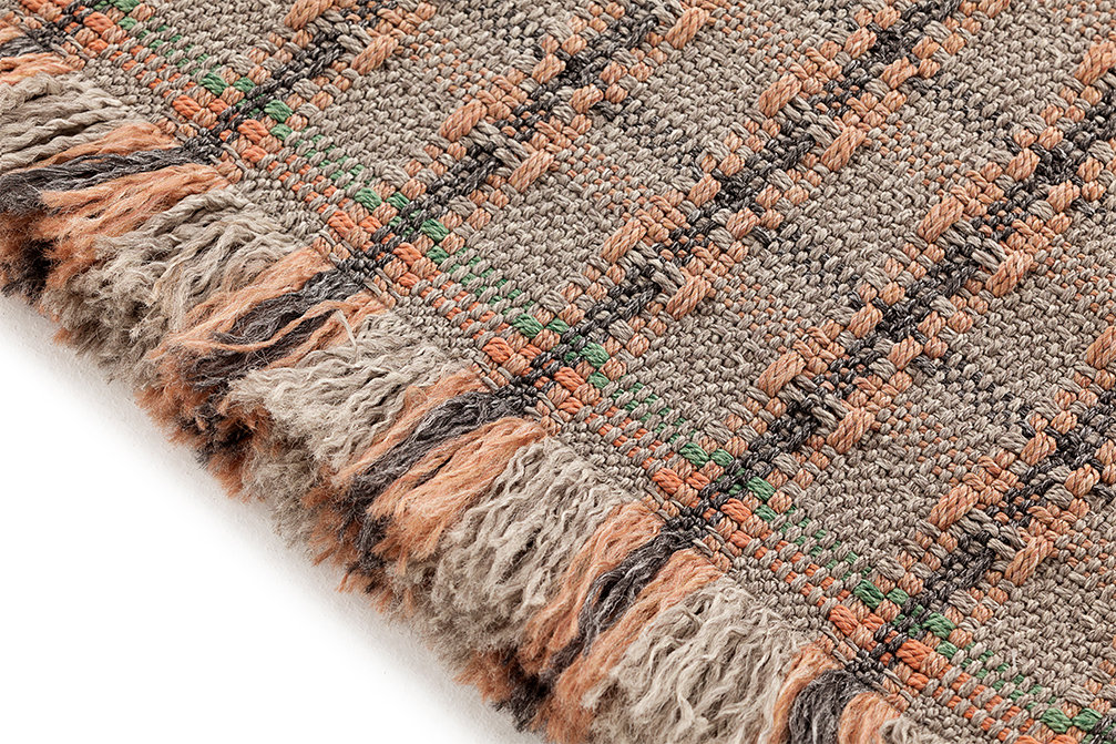 GAN Garden Layers Checks Rug