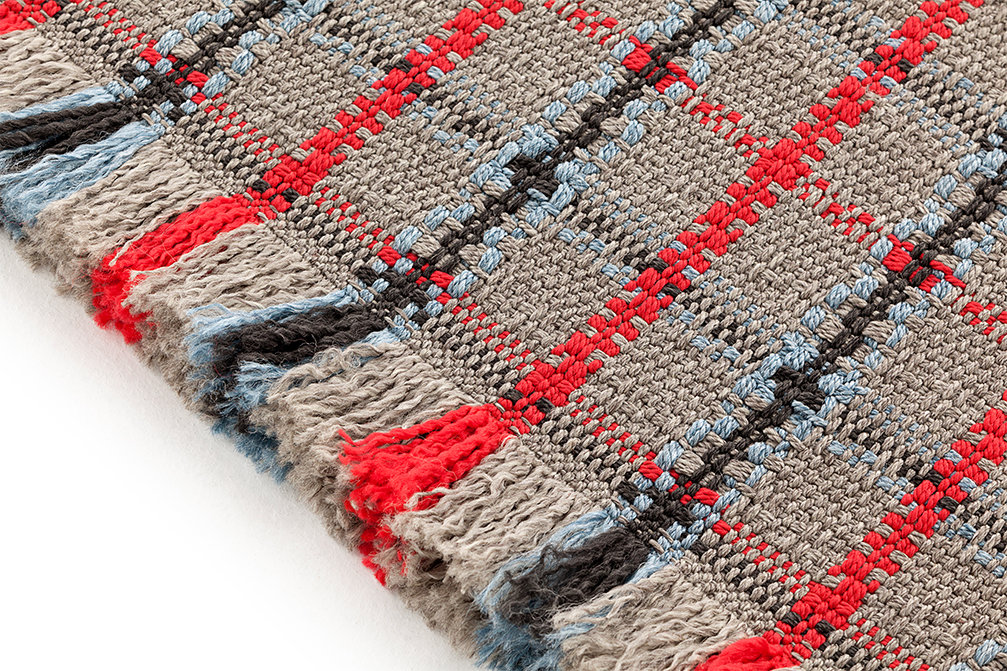 GAN Garden Layers Tartan Rug
