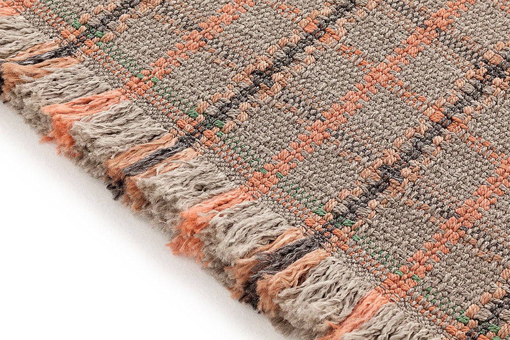 GAN Garden Layers Tartan Rug