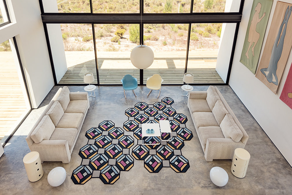 GAN Parquet Tetragon Rug