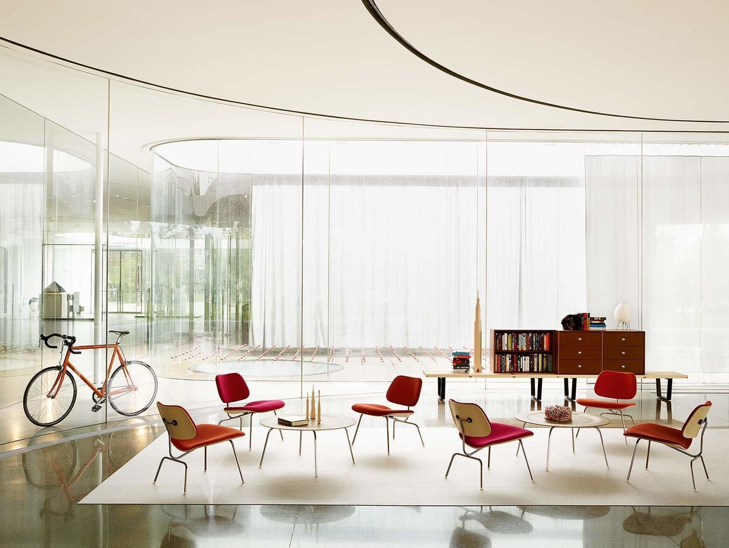 Herman Miller® Eames® Molded  Plywood Lounge Chair Metal Base