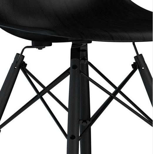 Herman Miller® Eames® Molded Wood Side Chair Dowel Base