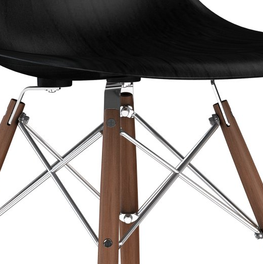 Herman Miller® Eames® Molded Wood Side Chair Dowel Base
