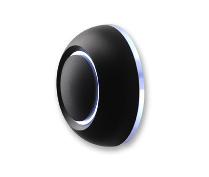Spore True Black Doorbell Button