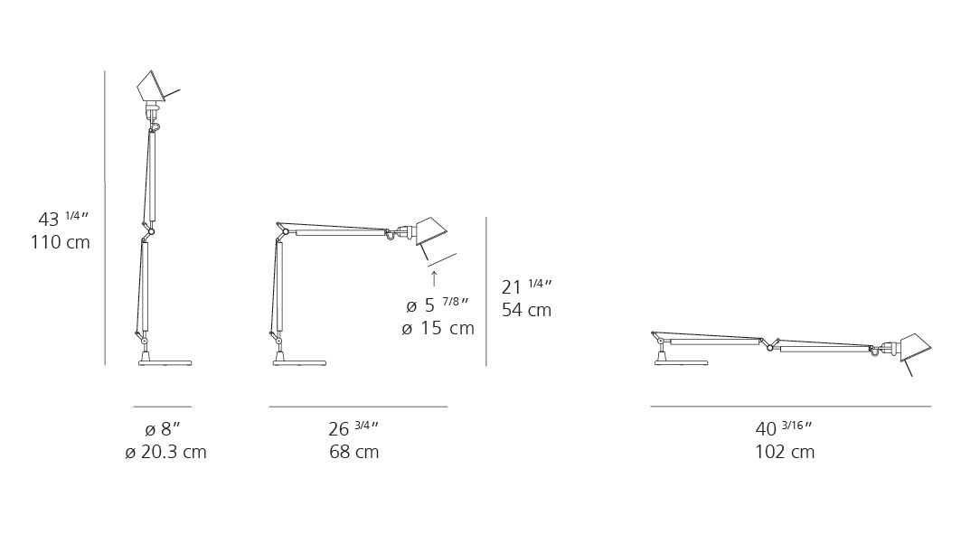 Artemide Tolomeo Mini Table Lamp