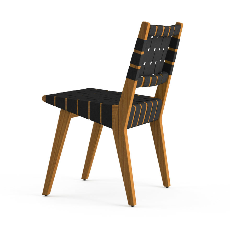 Knoll Risom Outdoor Side Chair