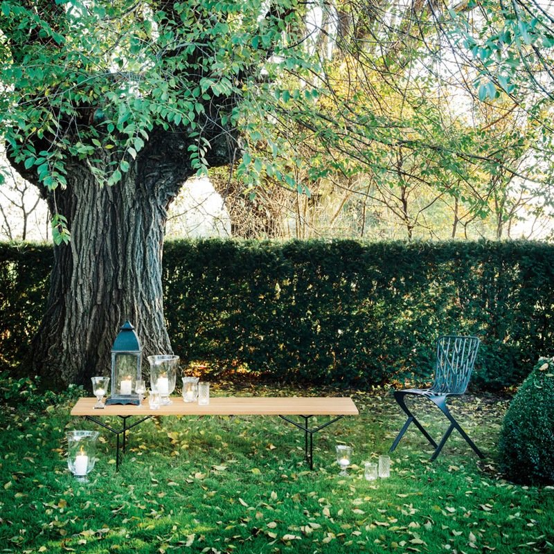 Knoll Outdoor Bertoia Bench