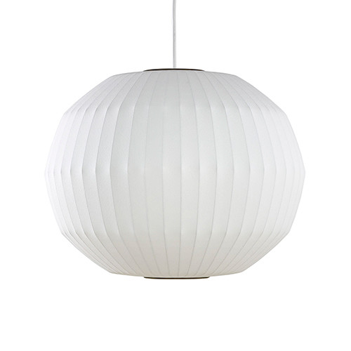 Herman Miller® Nelson® Angled Sphere Suspension Lamp, Size: Small
