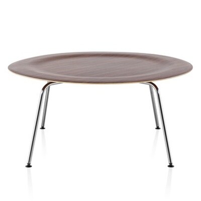 Herman Miller Eames Molded Plywood Coffee Table Metal Base